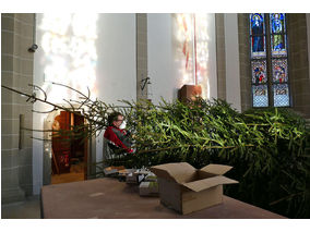 Es weihnachtet in St. Crescentius (Foto: Karl-Franz Thiede)